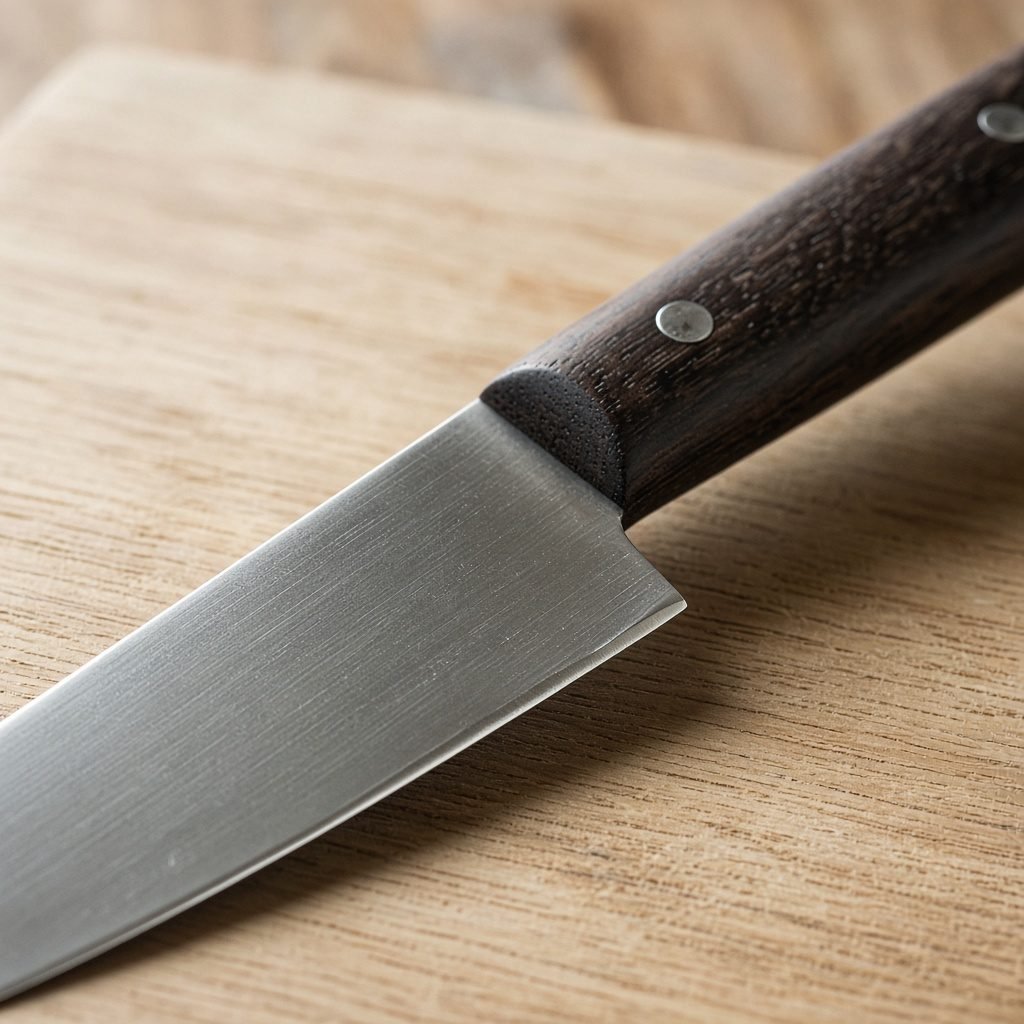 Allzweckmesser-Set mit Lederetui — Detailansicht